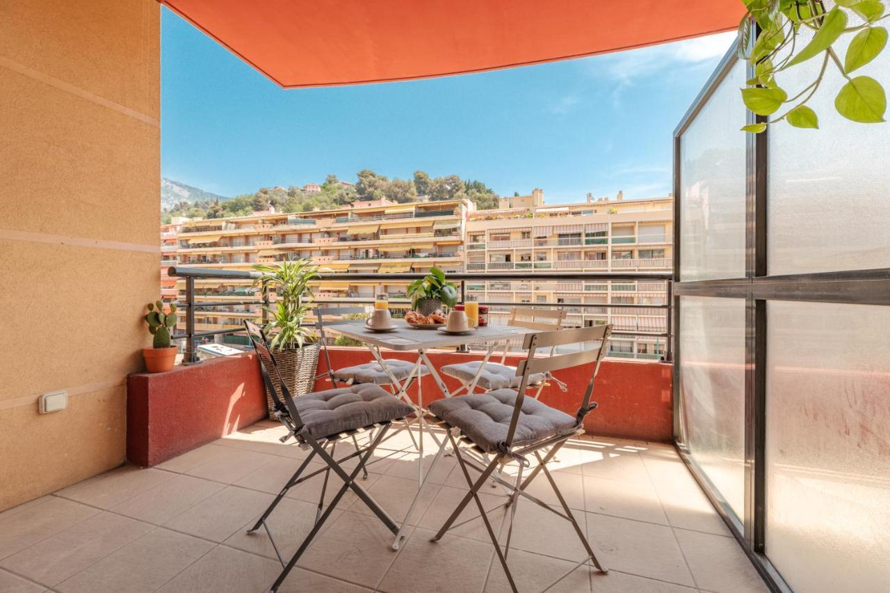 L'Alhambra, Cosy 2 Pieces Au Centre Ville De Menton Bagian luar foto